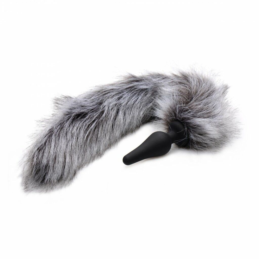 Gray Wolf Tail Anal Dart and Ears Position
