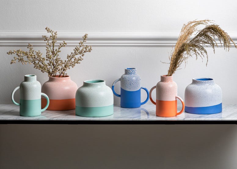 Detsu Handle Vase