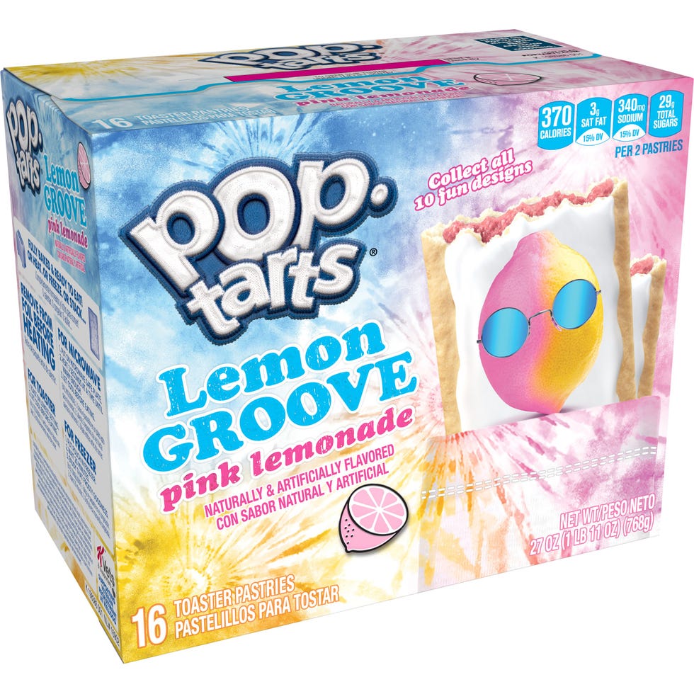 Pop Tarts, Breakfast Toaster Pastries, Pink Lemonade, 16 Ct, 27 Oz