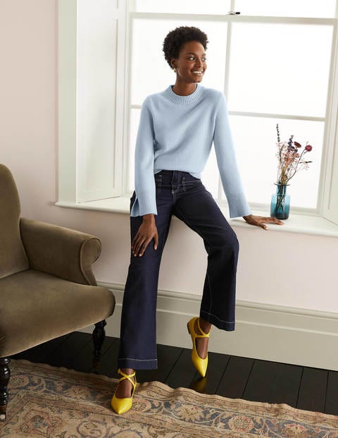 Dundee Cashmere Jumper - Blue