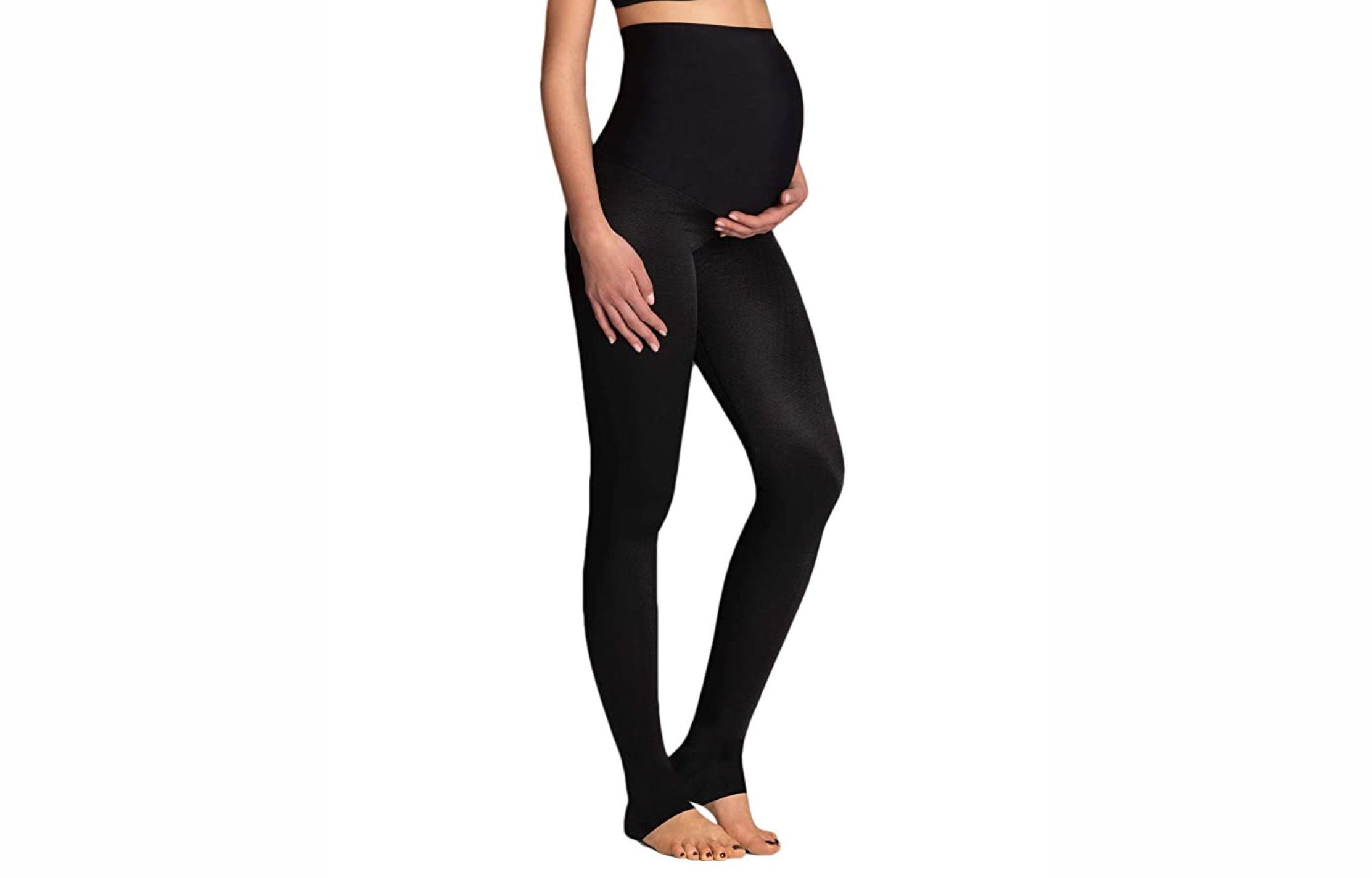 Be Mammy Womans 3/4 Maternity Leggings Tights 2Pack BE20-229
