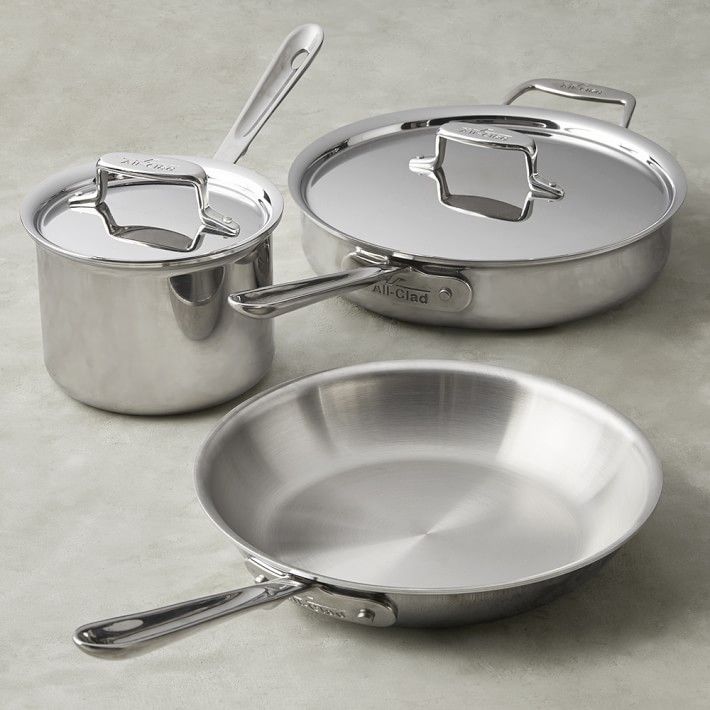 All-Clad Stainless-Steel Outdoor Cookware Set