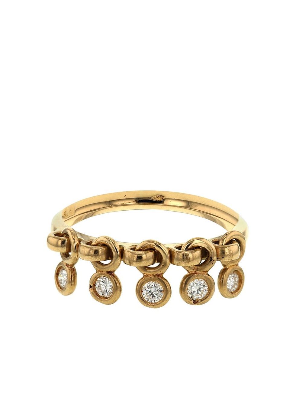 L'anello sottile in oro di Christian Dior
