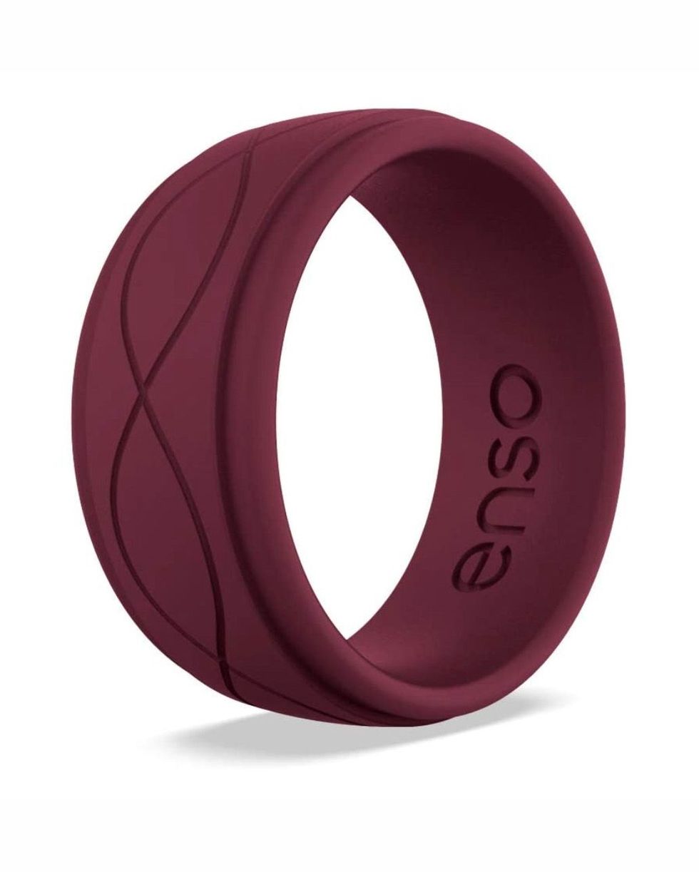 Men’s Infinity Silicone Ring