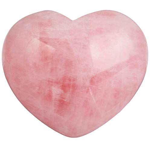 Healing Crystal Natural Rose Quartz Heart