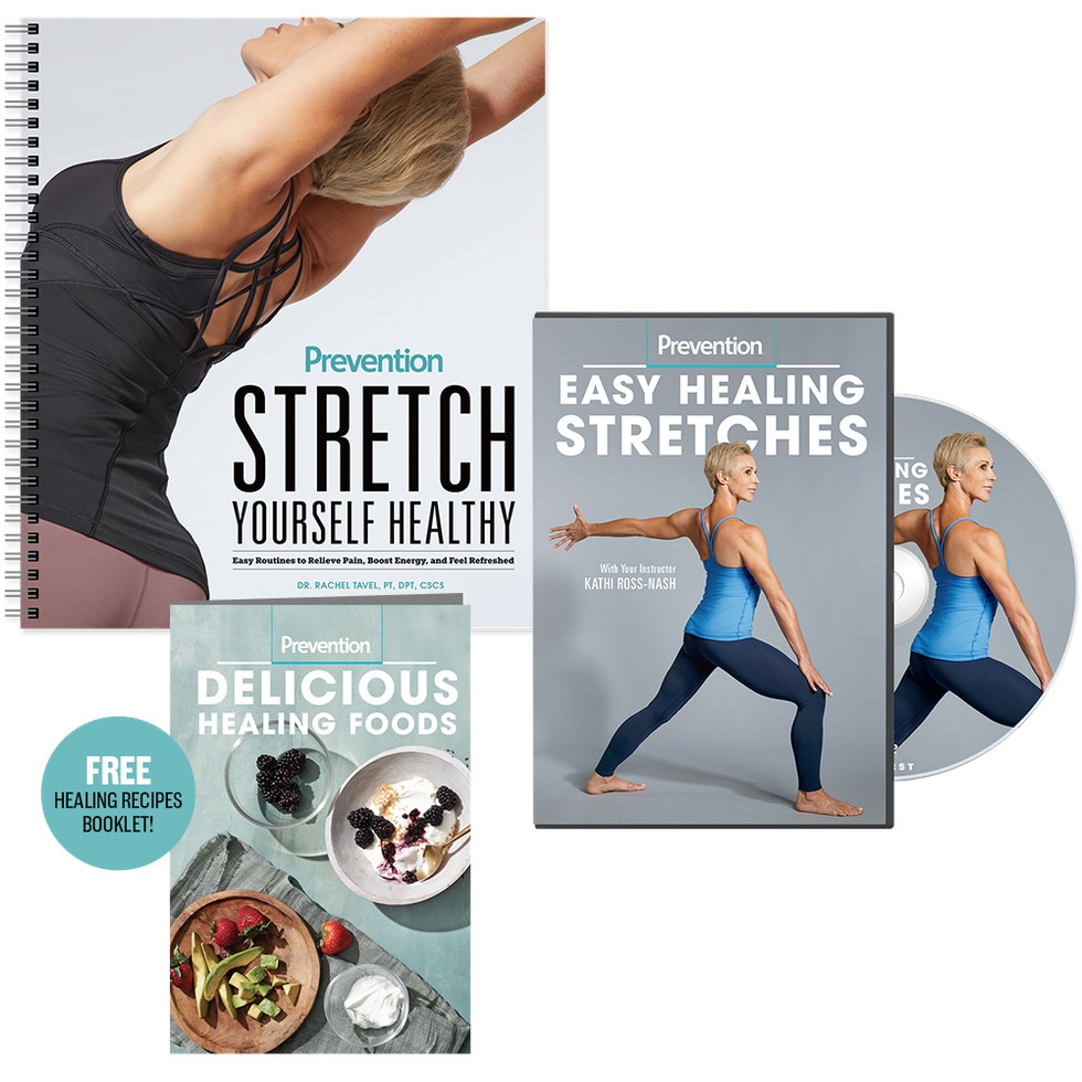 Try Prevention's Ultimate Stretching Program!