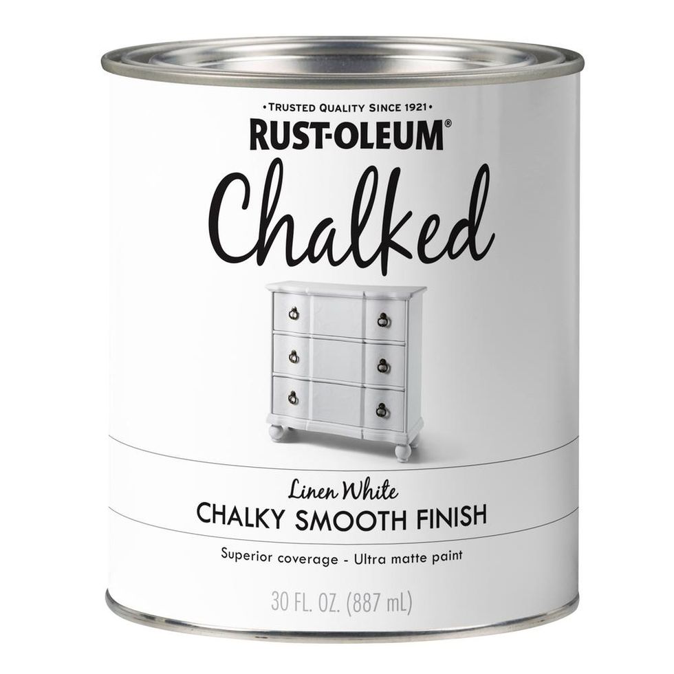 Rust-Oleum Chalked Paint in Linen White