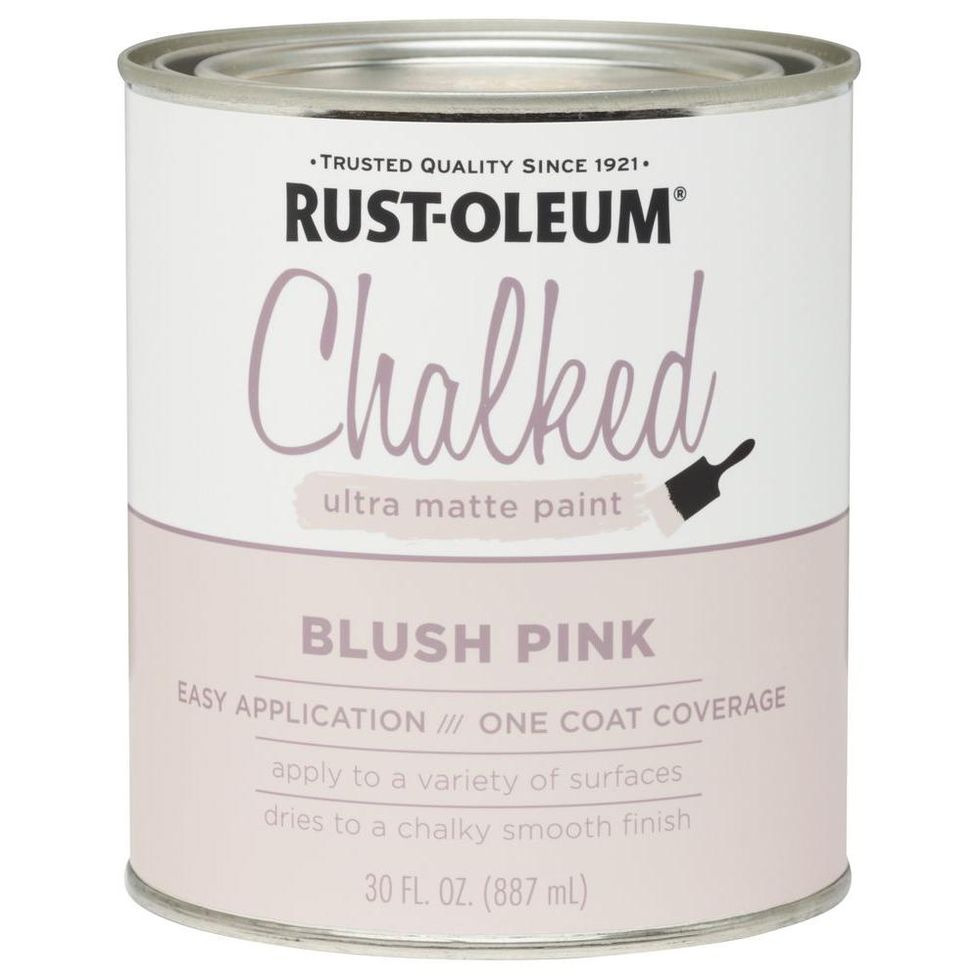 Rust-Oleum Chalked Paint in Blush Pink