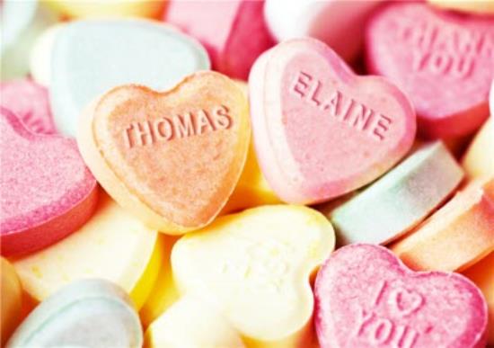 Personalised Love Heart Photo Card