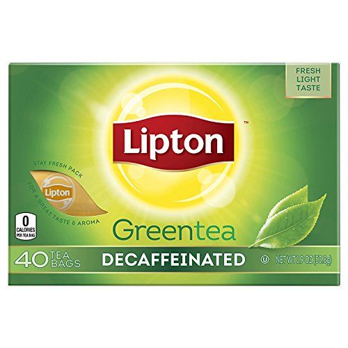 Lipton Decaffeinated Green Tea Bags (6-Pack)