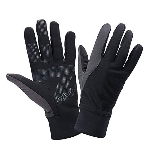 OZERO windproof running gloves 