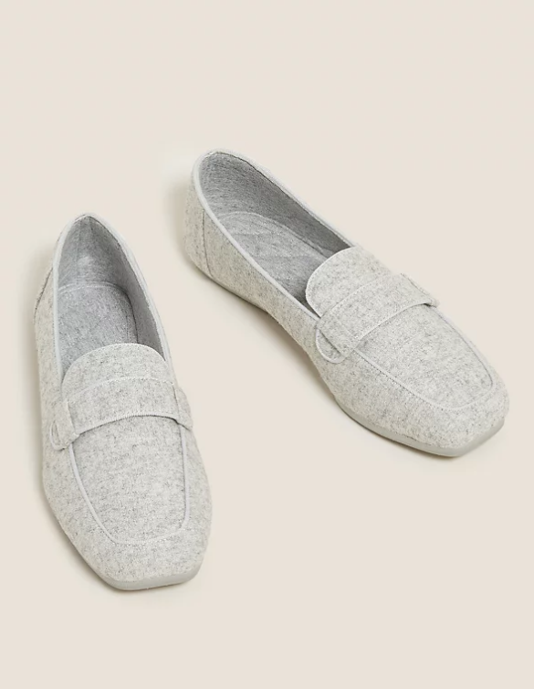 Marks and spencer ladies moccasin clearance slippers