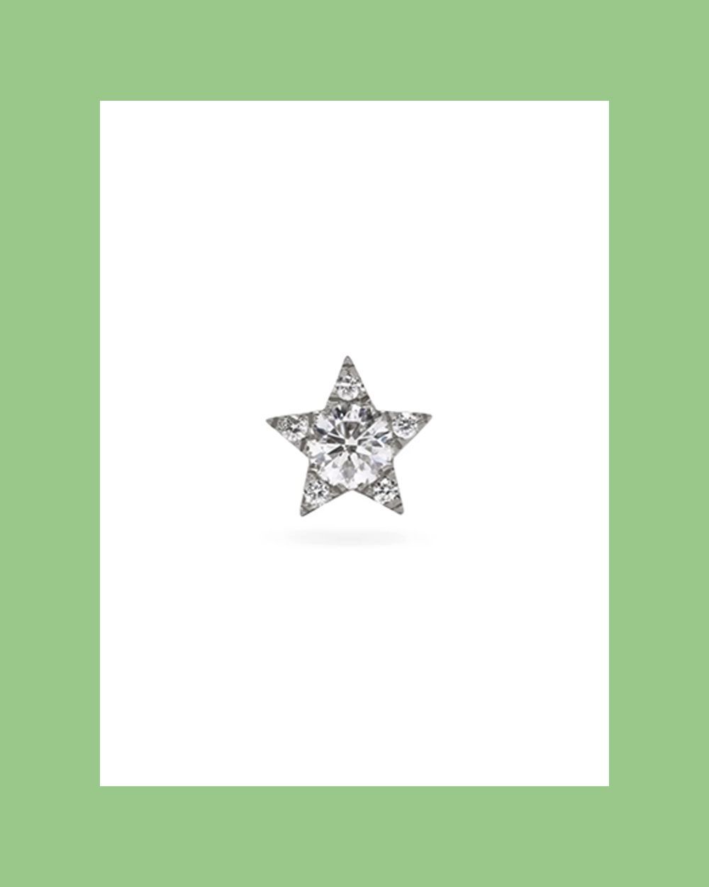 4.5mm Diamond Star Earstud