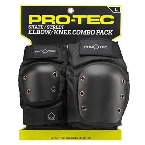 Black DaMohony Roller Skate Protection Gear Set,6 in 1 Kit Protective Gear Knee Elbow Pads for Roller Skates Bike Skateboard. 