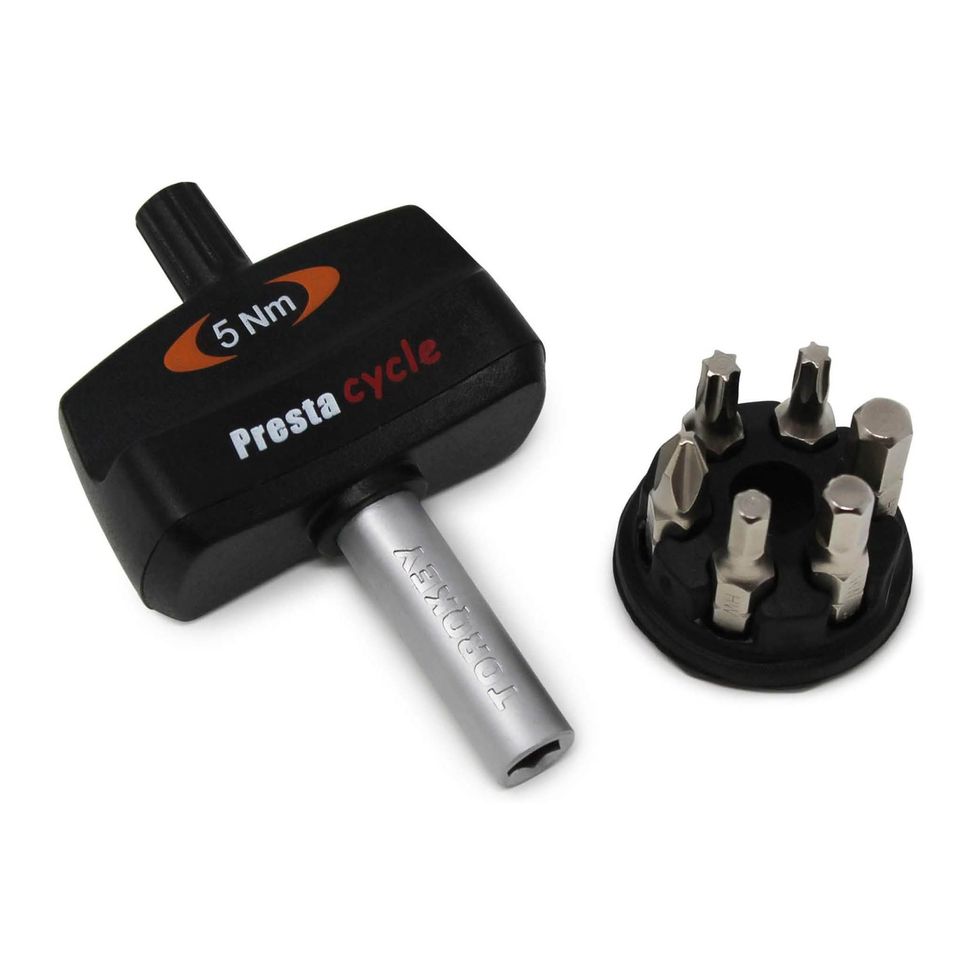 Mini TorqKeys Preset Torque Tool w/6 Bits & Holder – 5Nm
