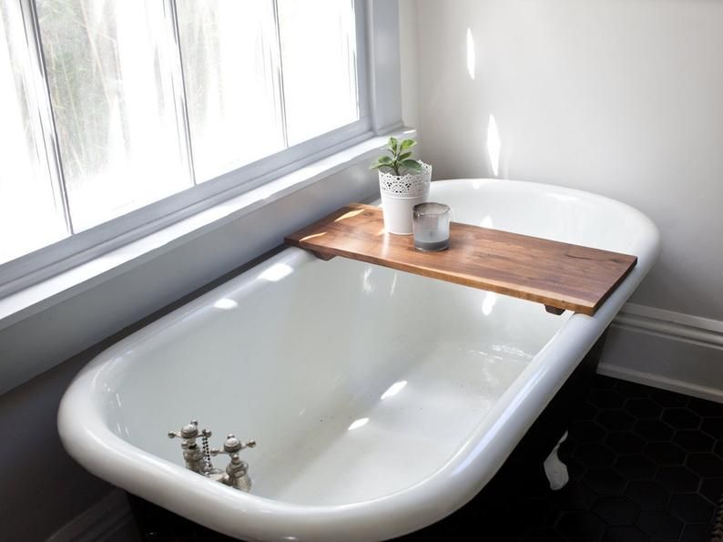 38 Bathtub Tray Ideas That You'll Want to Try