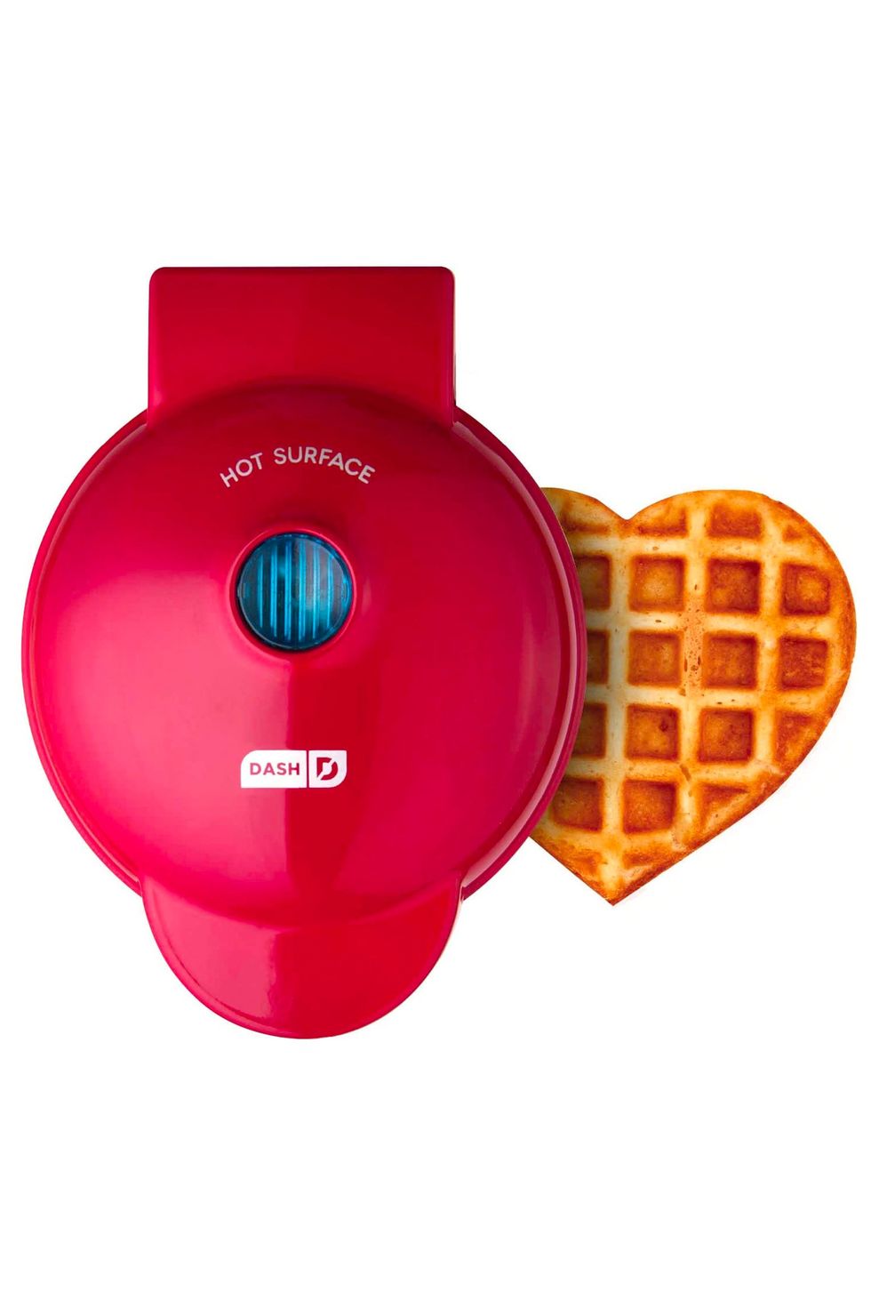 Red Heart Waffle Maker