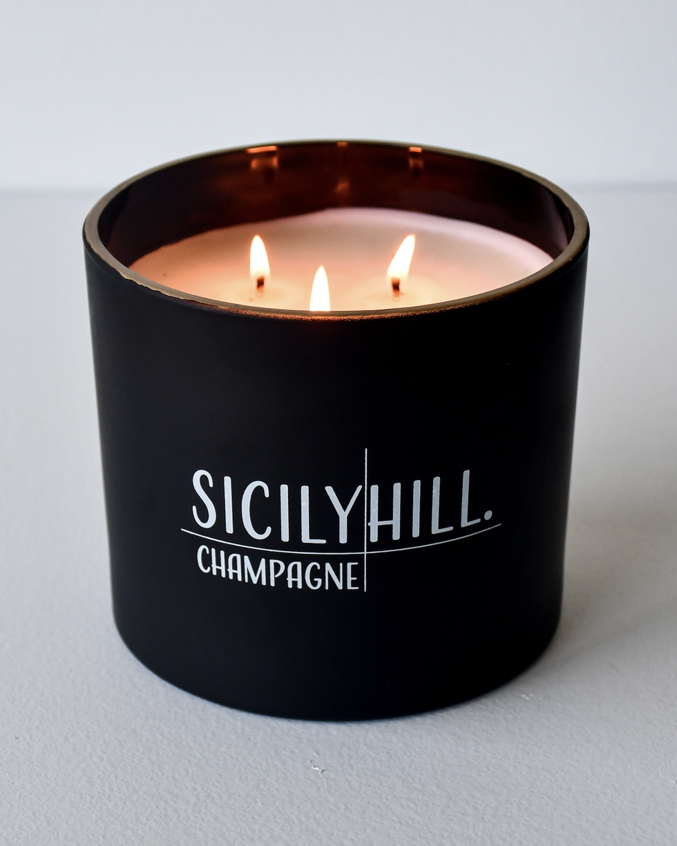 Champagne Triple Wick Candle