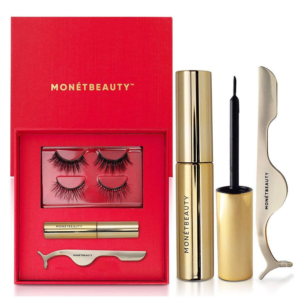 MonétBeauty Mink Magnetic Eyelashes With Eyeliner Kit