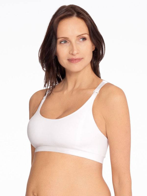 Seamless Cotton Nursing Bra for Sensitive Nipples