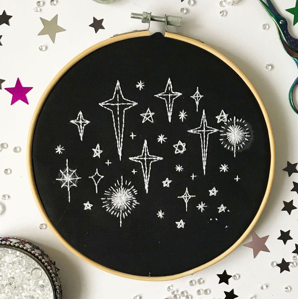 Stars Embroidery Kit