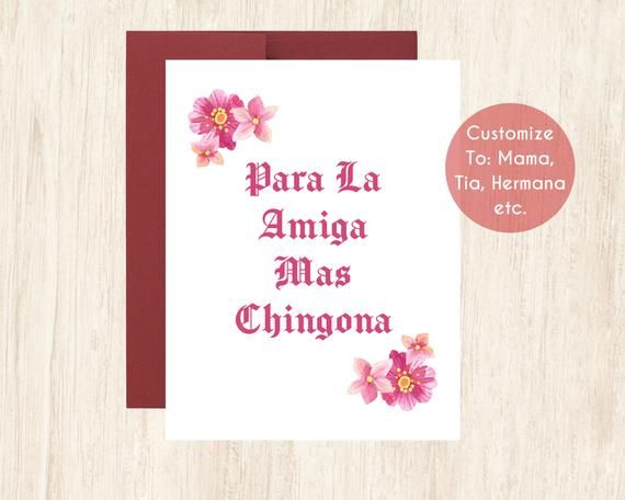 Chingona Galentine's Day Card