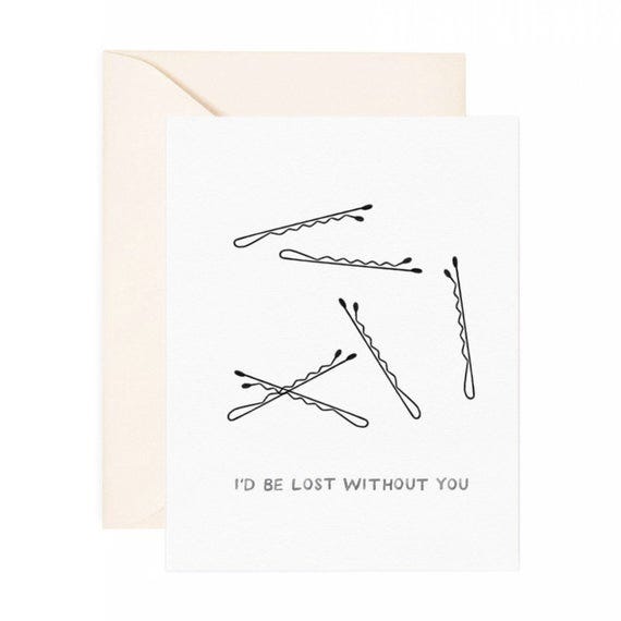 Lost Without You Card 
