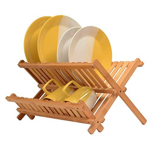 Bambüsi Premium Bamboo Dish Drying Rack
