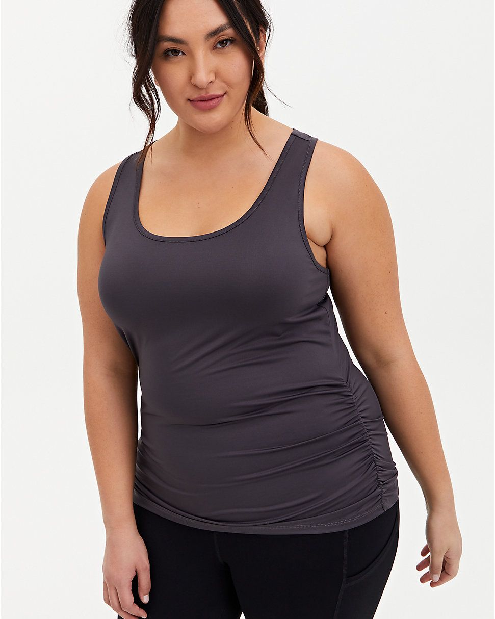 RBX Women's Plus Size Yoga Tank Soft Relaxed Fit Workout Tank Top