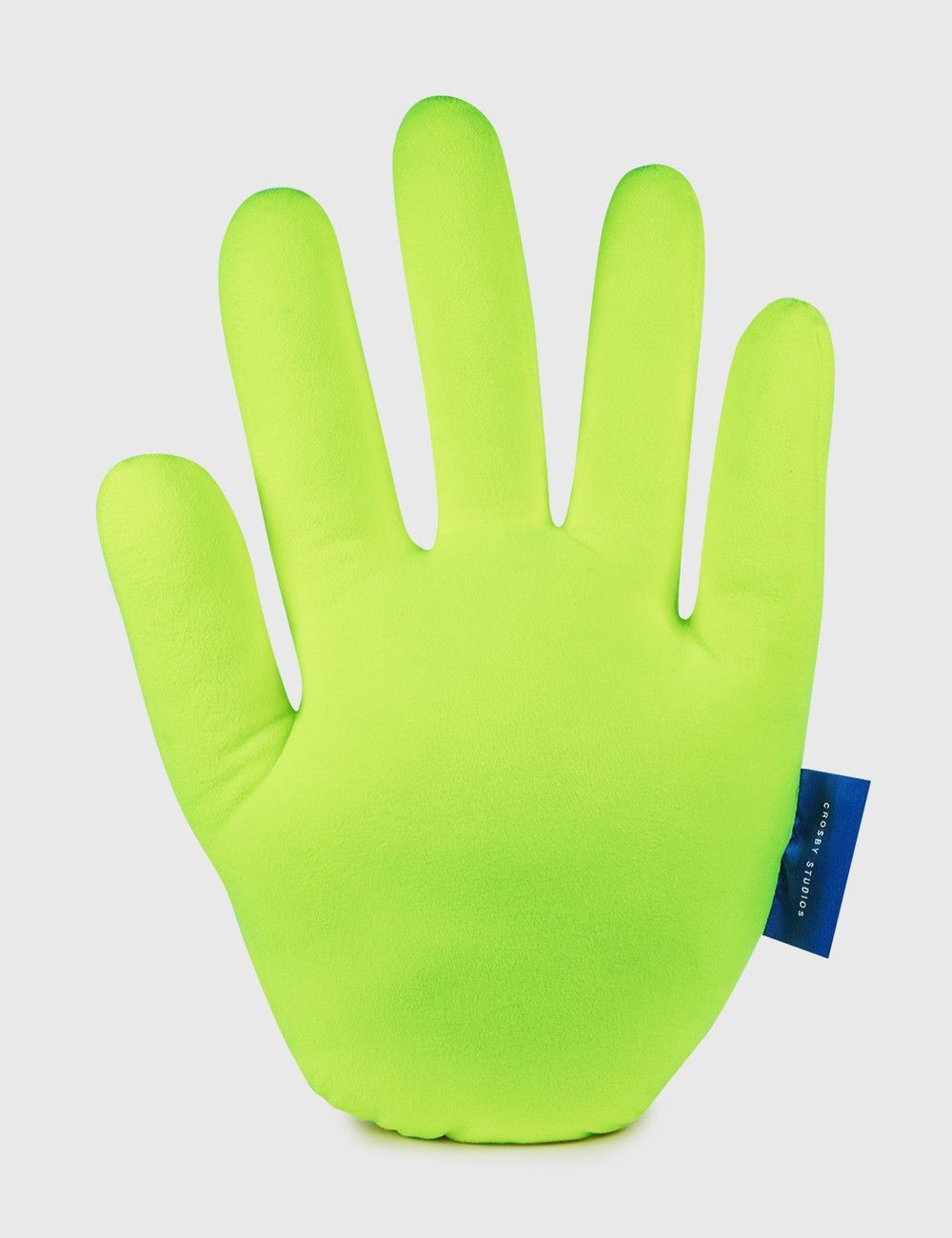 Neon Green Hand Pillow