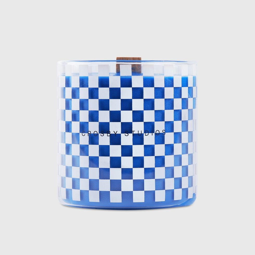 Blue Candle Collection Checkers