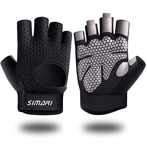 Workout Gloves for Women Men Weight Lifting Gloves with Full Palm Protection & Extra Grip for Gym,Weightlifting,Fitness,Exercise,Training.Cycling 