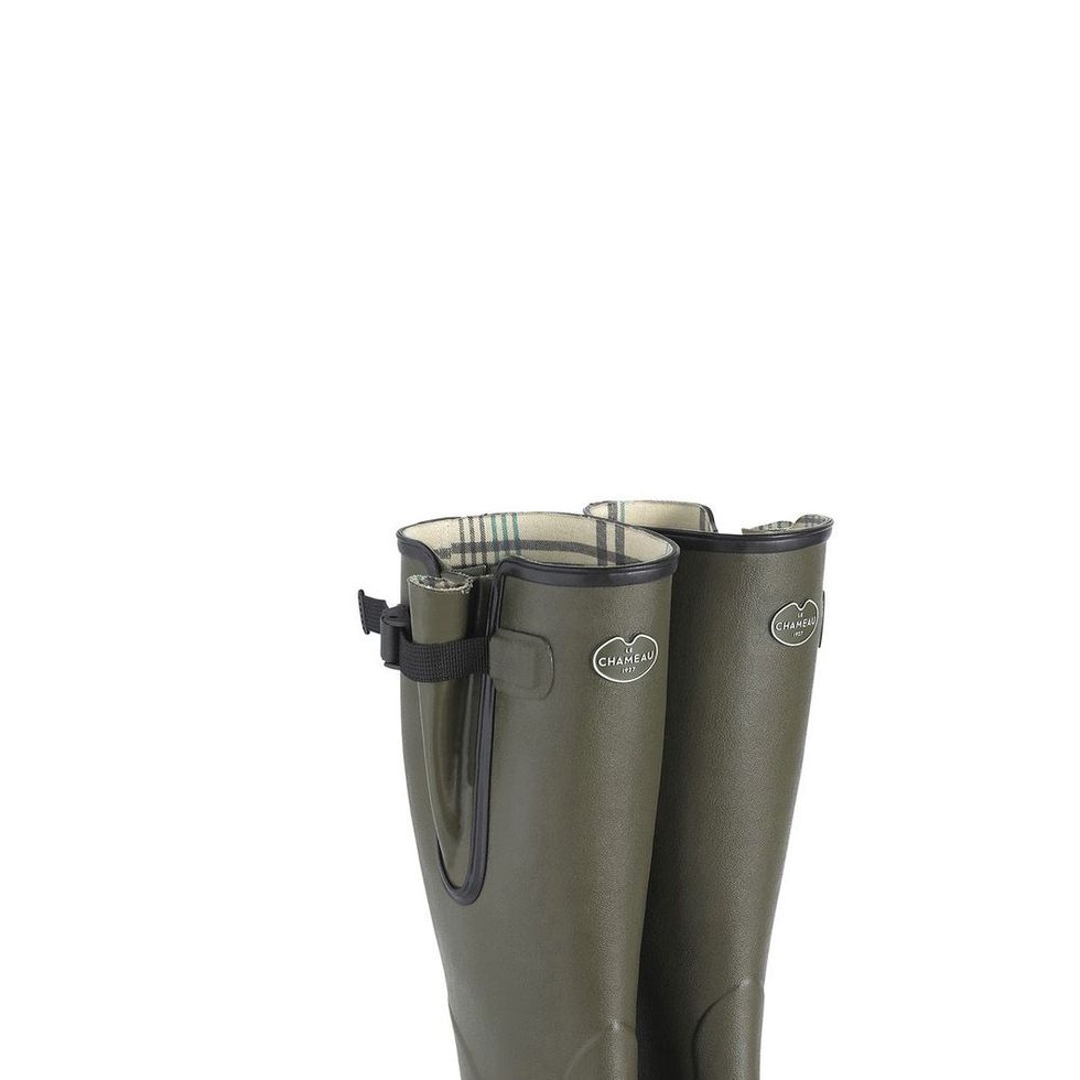 Buy Goodyear Green Neoprene Lined Wellington Boots With Zip from Next France