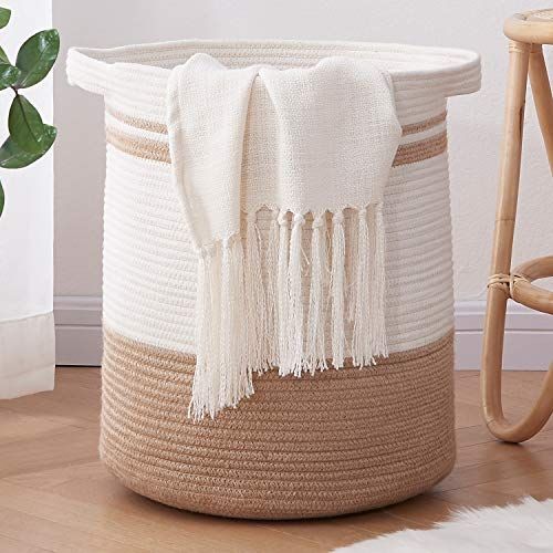 Cotton Rope Laundry Basket 