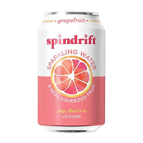 Spindrift Grapefruit Sparkling Water