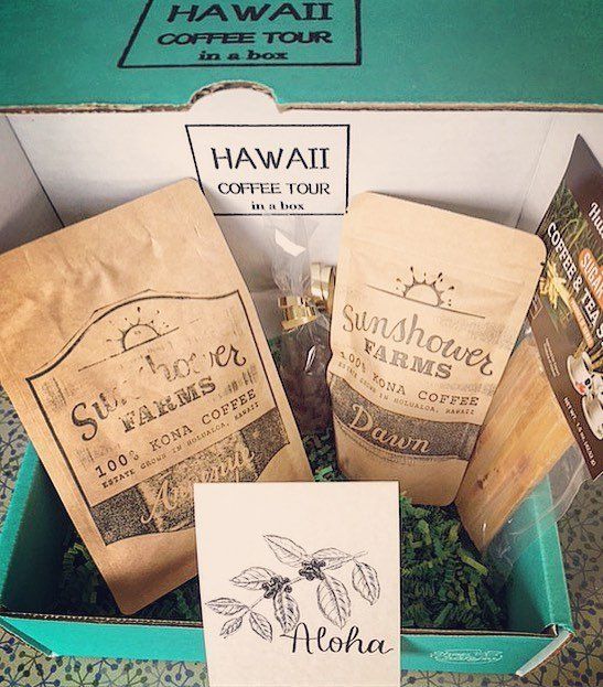 Hawaii Coffee Box