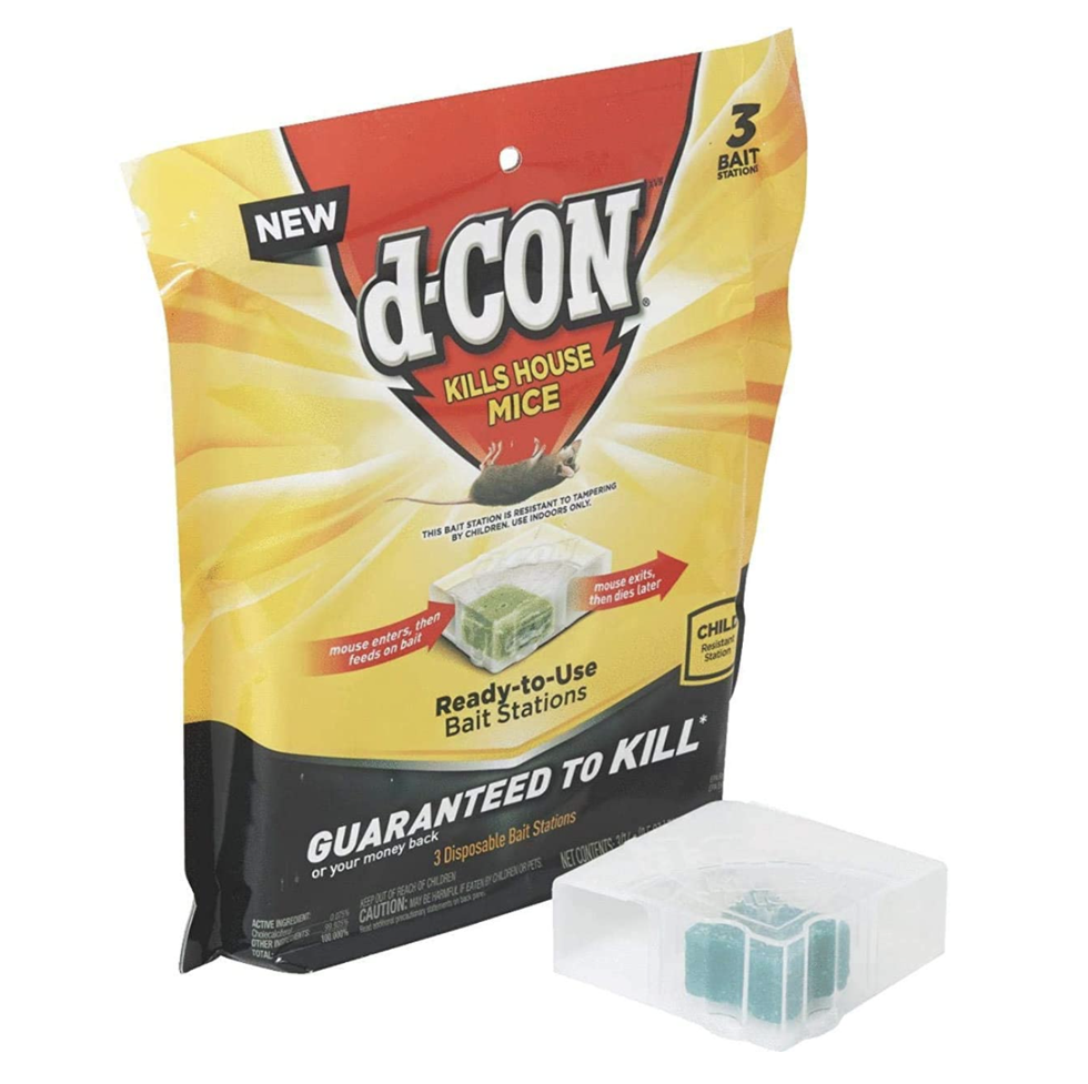 BEST MOUSE POISON ON THE MARKET! D-CON KILLS MICE 