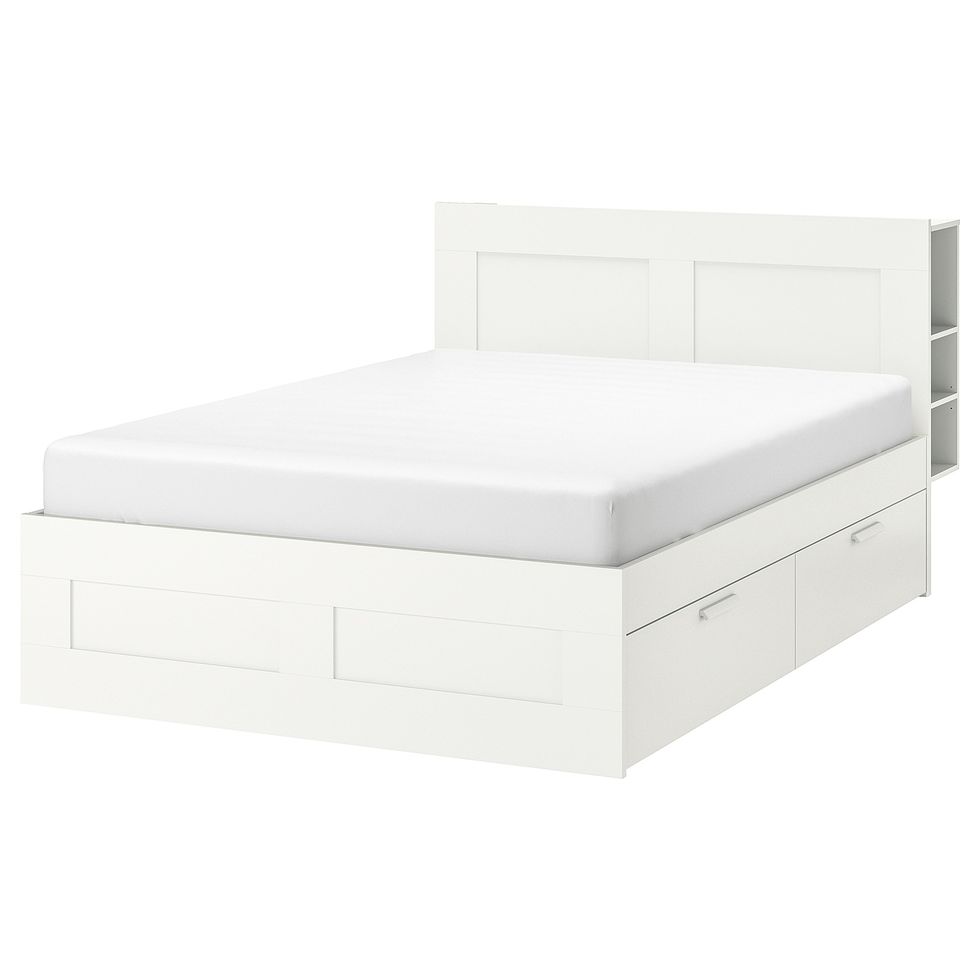 Brimnes Bed Frame With Storage and Headboard 