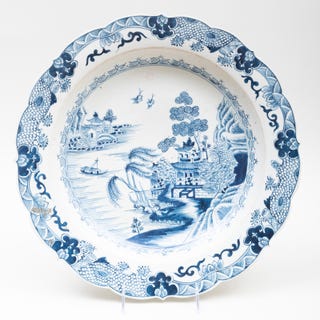 Chinese Blue and White Porcelain Charger