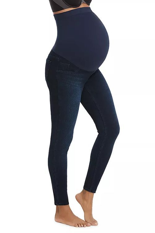 Mama Maternity Jean-ish Ankle Leggings
