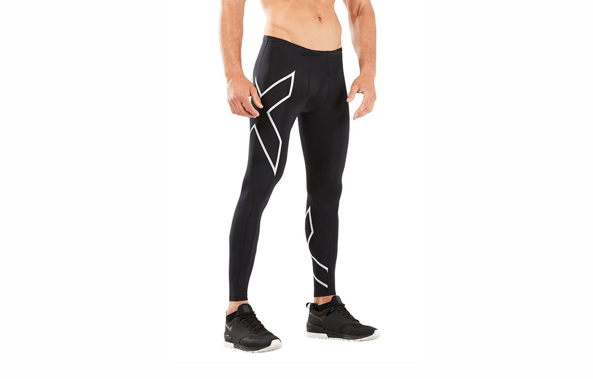 Men Compression Leggings Male Workout Football Pants with Pockets Cool Dry  Gym Running Tights Size Large – LANBAOSI