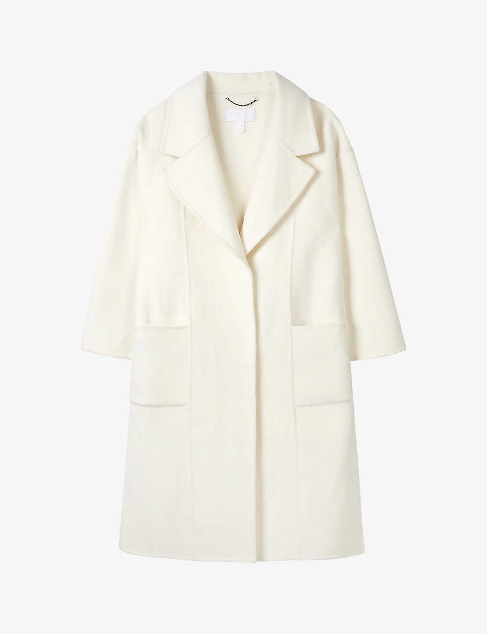 The White Company Double-faced wool-blend coat