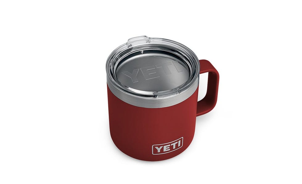 YETI Rambler 10 oz Wine Tumbler Brick Red Brand New W/ Lid