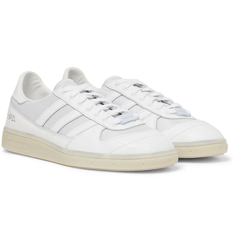 SPEZIAL Wilsy Leather and Reflective-Mesh Sneakers