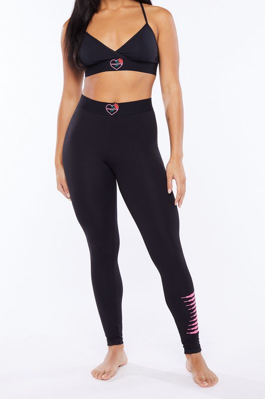 Forever Savage Legging with Logo Heart