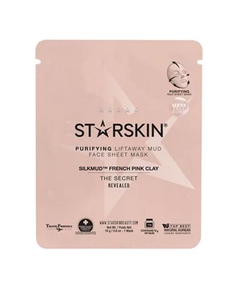 Silkmud Pink French Clay Sheet Mask - £9