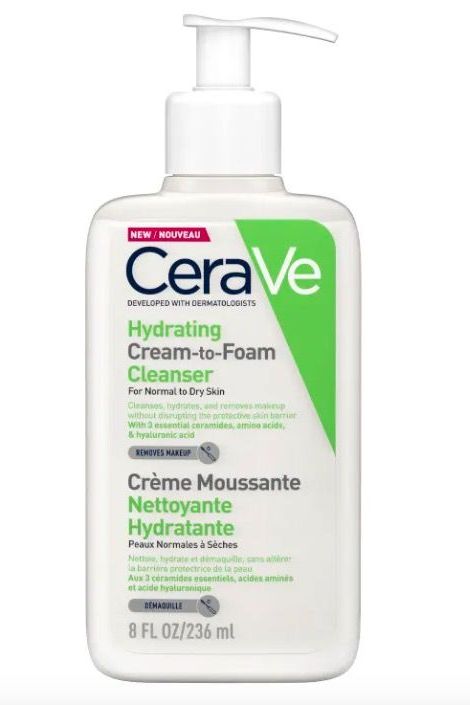 Hydrating Cream to Foam Cleanser