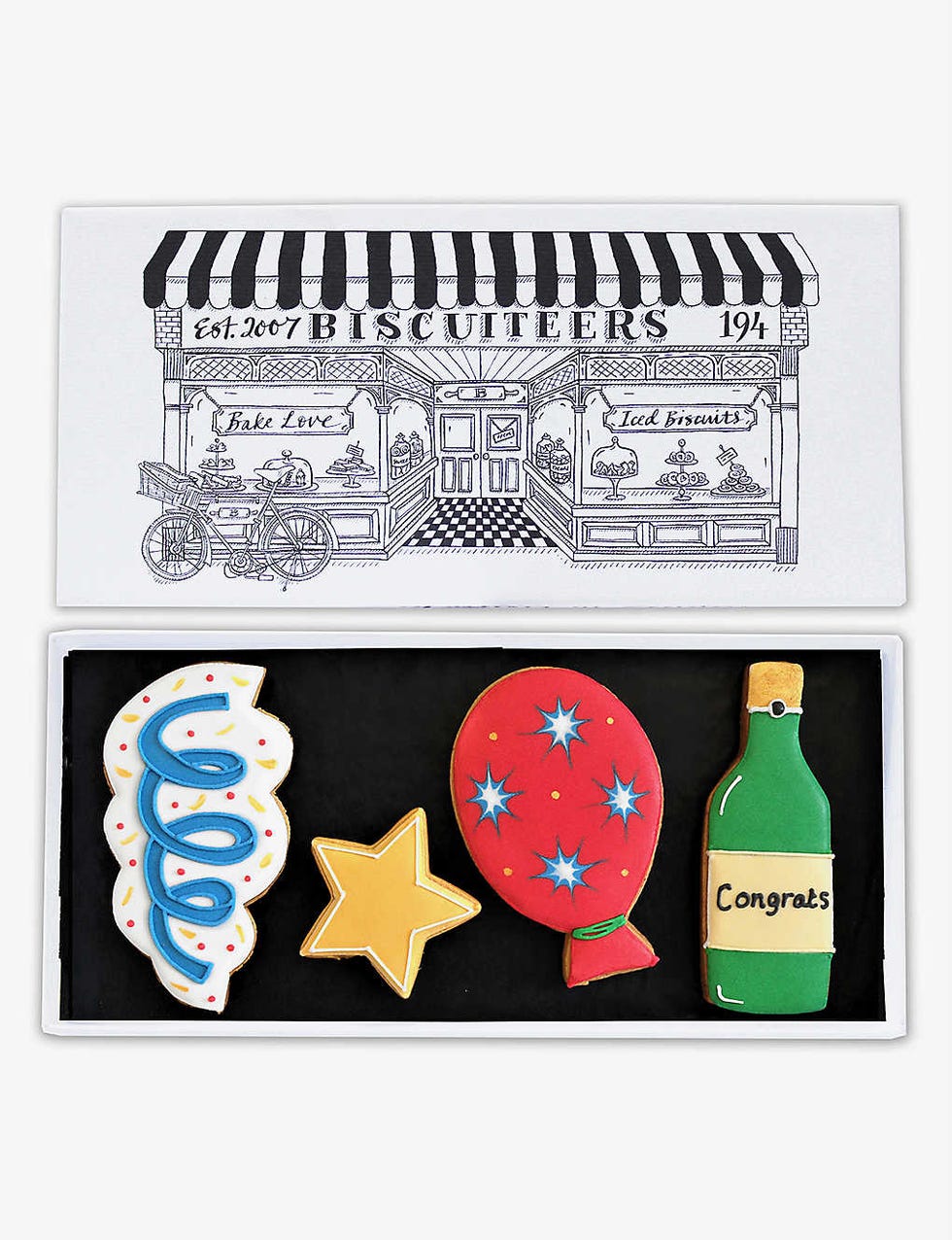 BISCUITEERS Congratulations letterbox biscuits 150g