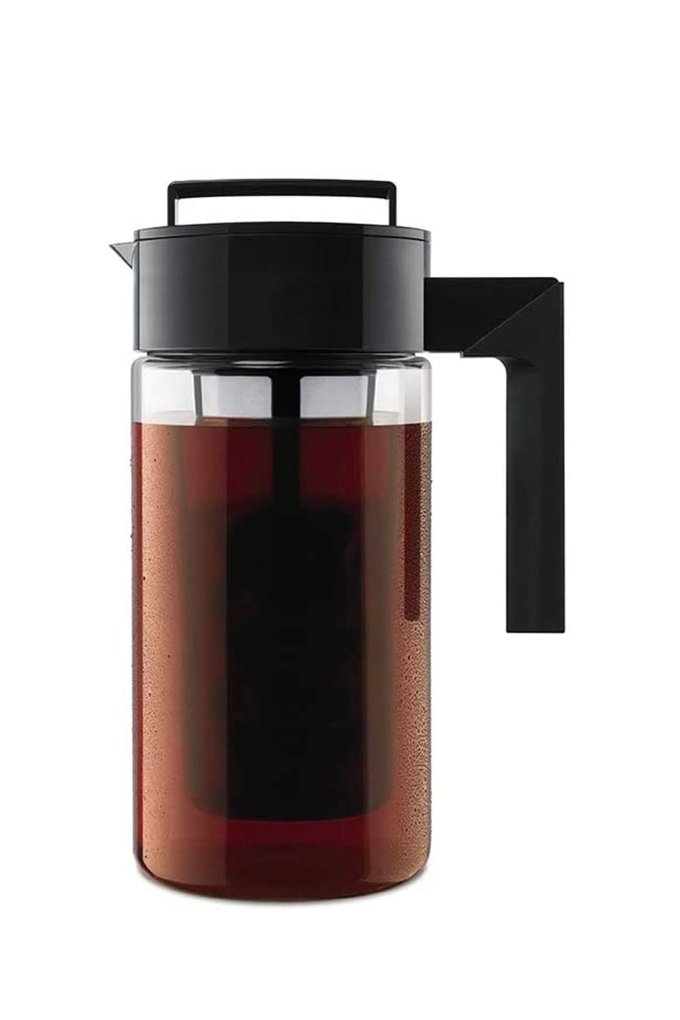 Bean Envy Cold Brew Coffee Maker - 32 oz Glass Iced Tea & Coffee Cold Brew  Maker and Pitcher w/ Silicone Cap & Base