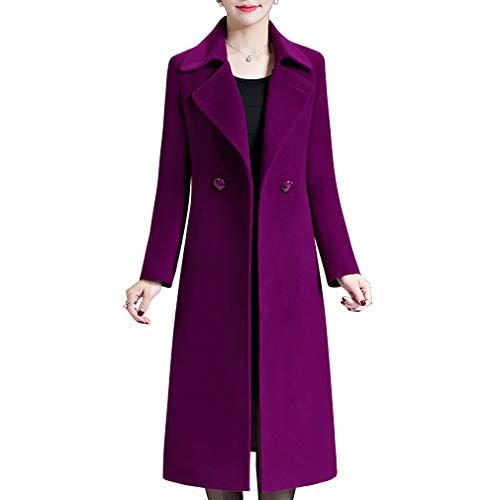 Ladies 2024 purple coat